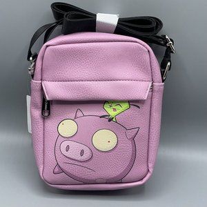 Buckle-Down X Nickelodeon Invader Zim Gir Riding Piggy Crossbody Bag Purse NEW